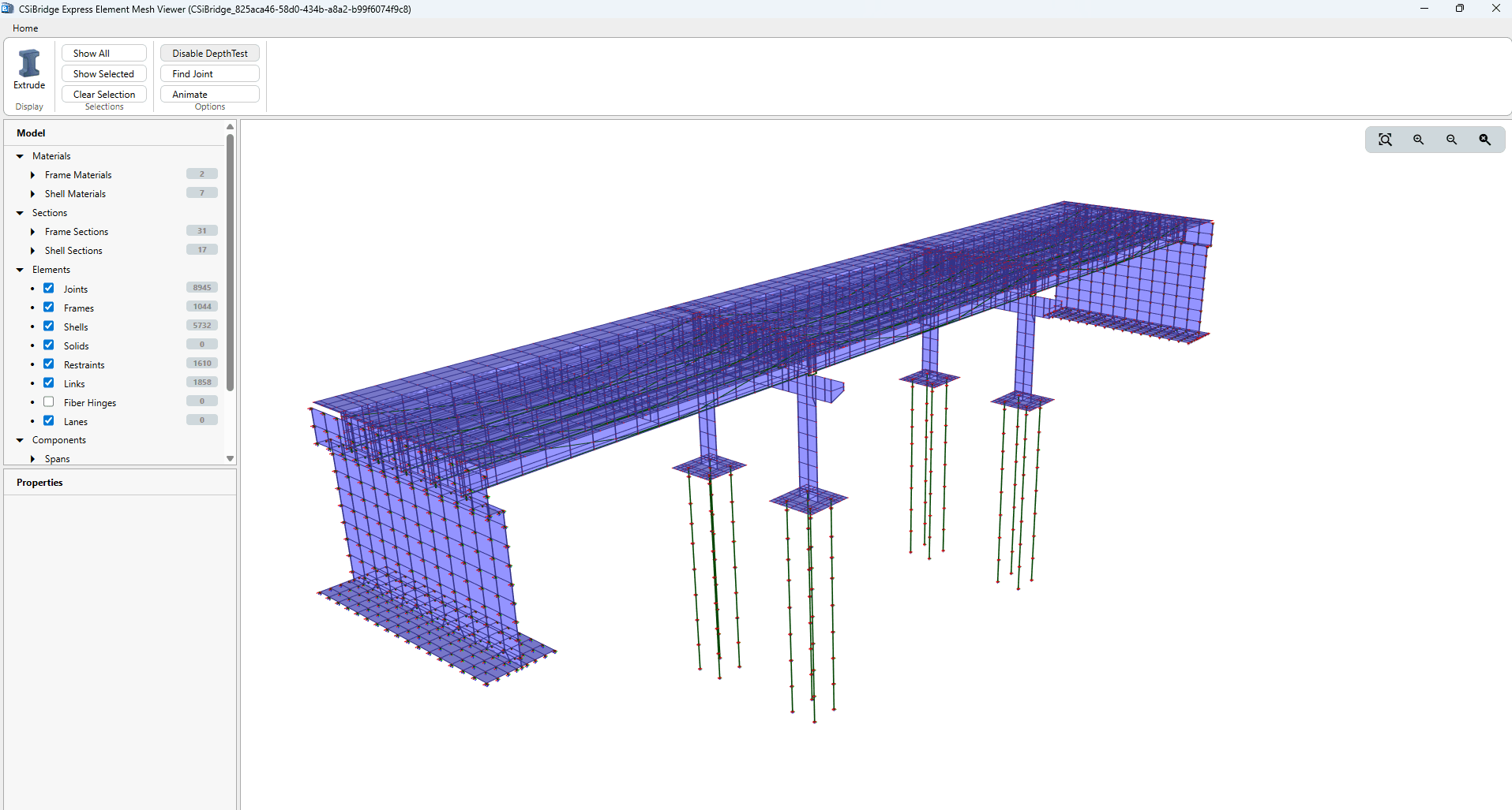 Finite Element Mesh Viewer