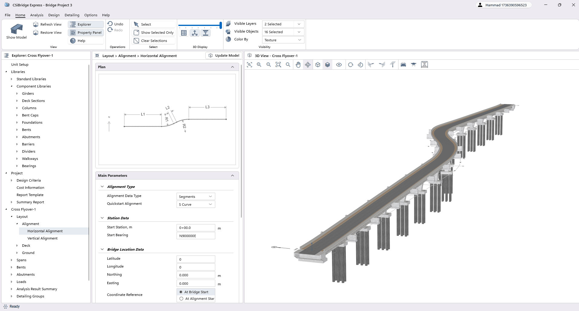 Horizontal Alignment